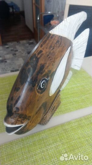 Статуэтка рыбы