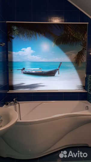 Рулонные шторы и жалюзи с фотопечатью