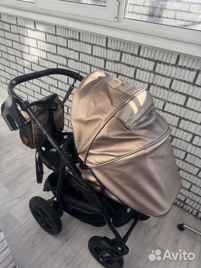 Коляска sonic Pro 3в1 verdi бу