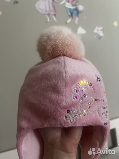 Шапка детская двойная