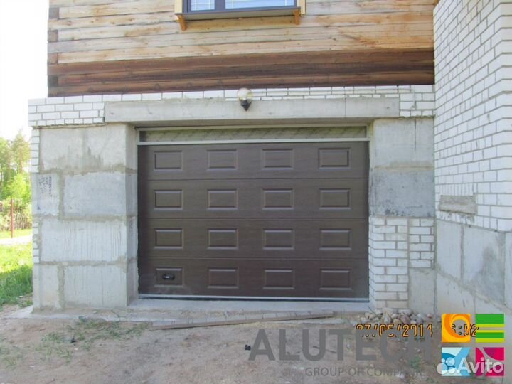 Гаражные ворота alutech