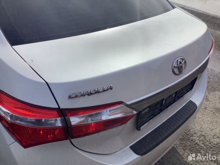 Крышка багажника Toyota Corolla E18 1zrfe 2017