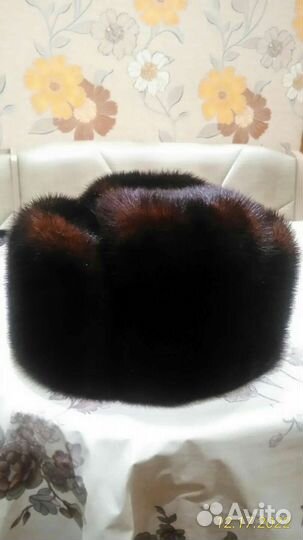 Норковая шапка мужская