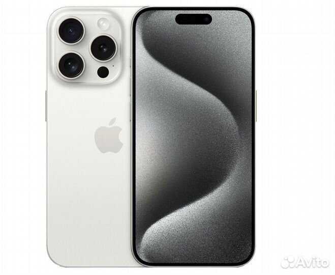 Apple iPhone 15 Pro 256Gb dual SIM Белый титан