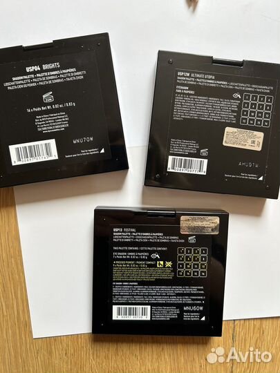 Палетка теней NYX