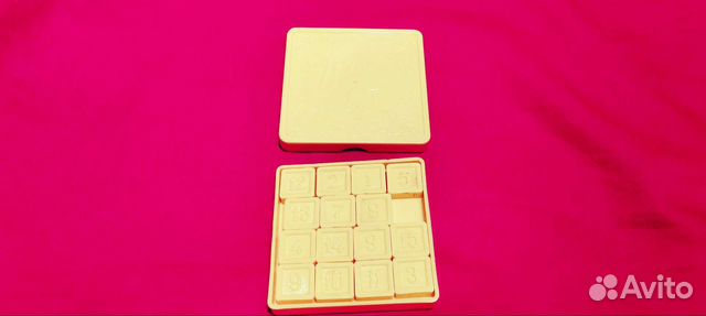 Игра пятнашки СССР настольная винтаж ретро