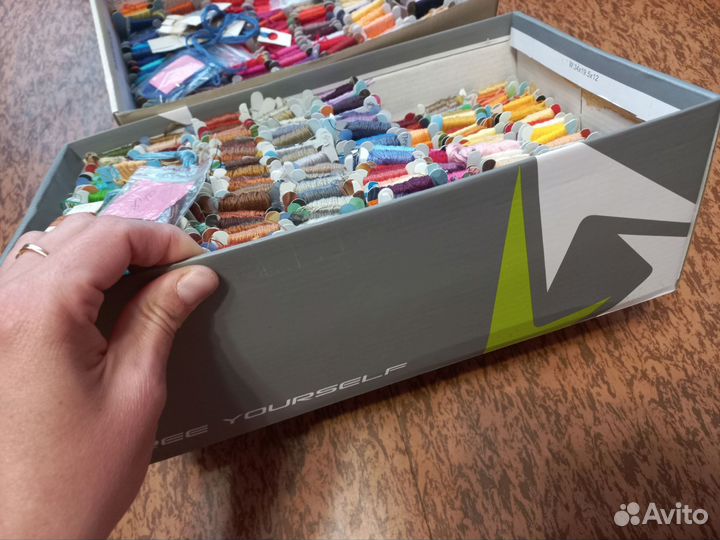 Нитки для вышивки крестиком