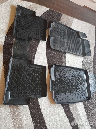Автомобильные коврики резиновые Chevrolet aveo