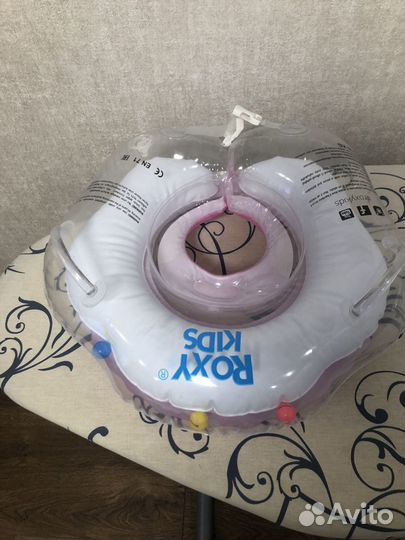 Надувной круг на шею для купания roxy-kids Flipper