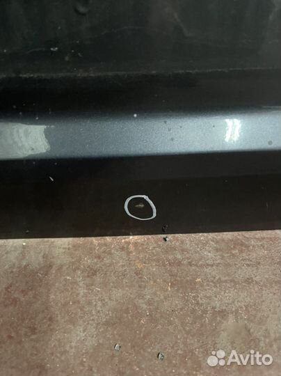 Volvo v70 2 поколения рестайлинг дверь багажника