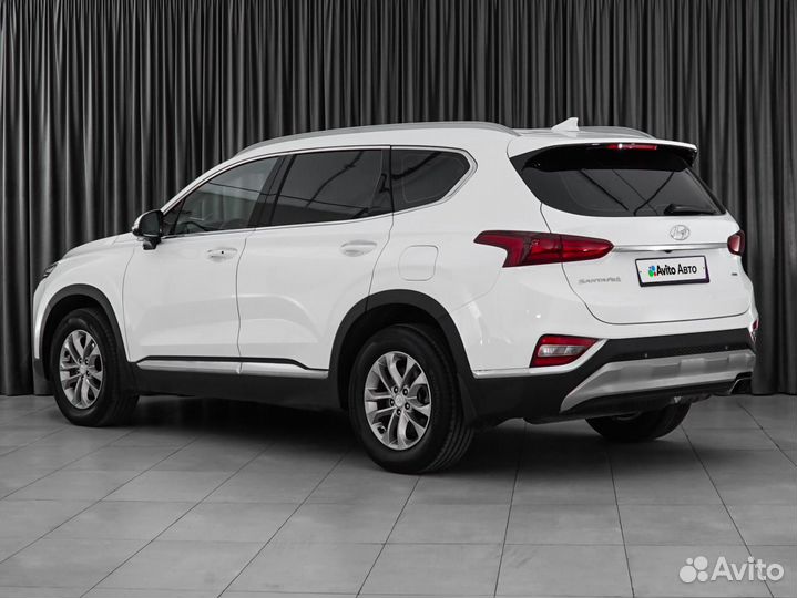 Hyundai Santa Fe 2.4 AT, 2019, 90 200 км