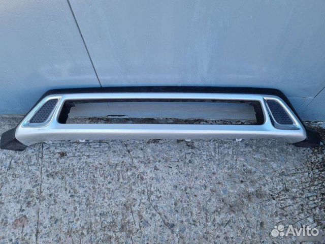 Накладка бампера передняя Mitsubishi Outlander 3