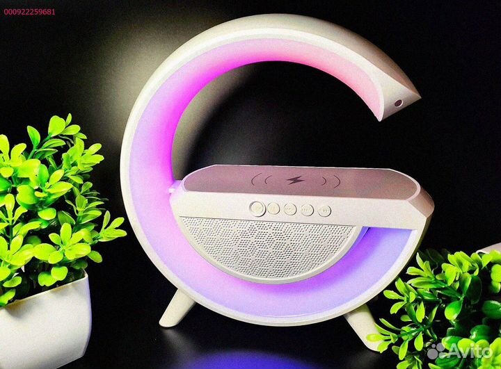 Светильник и колонка для зарядки устройств