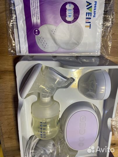 Молокоотсос avent электрический