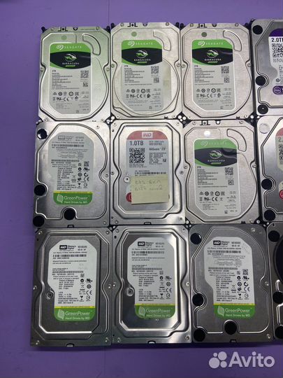 Жесткие диски 1tb 2tb WD Red Purple Black