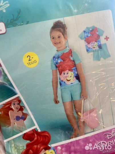 Купальник SPF 50 в ассорт 74/80, 80/86, 98/104