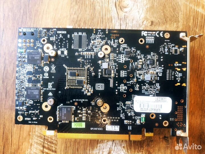 Видеокарта Nvidia p106-100 6gb