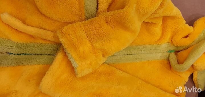 Халатик-пушистик на 4-6 лет