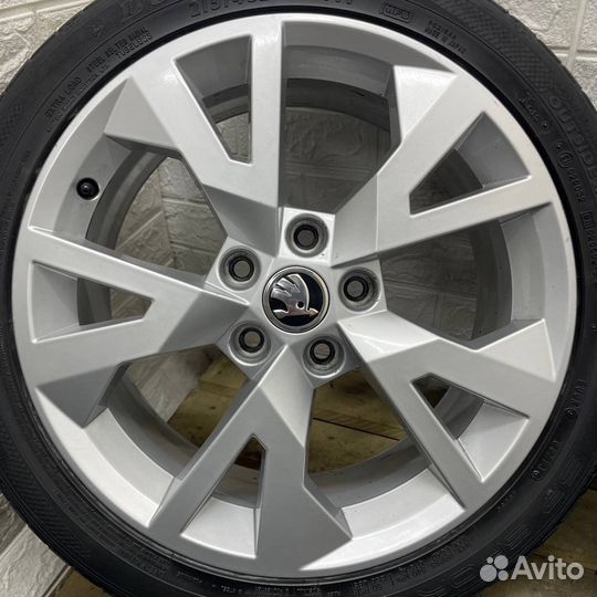 Комплект колес skoda, vw r17