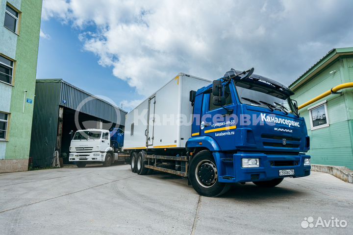 Устранение засоров, прочистка канализации 24/7