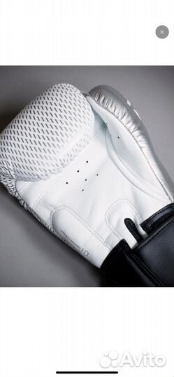 Перчатки для тайского бокса кожаные Decathlon