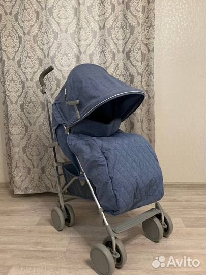 Прогулочная коляска Babyton Sport Blue melange