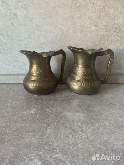 Кувшин индия латунь 2 шт