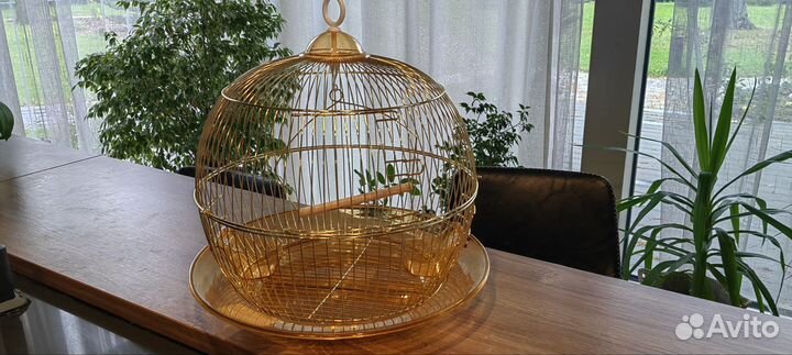 Клетка для птиц круглая