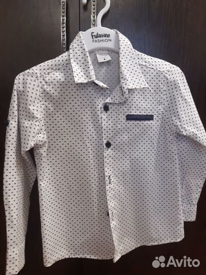 Рубашка с бабочкой для мальчика