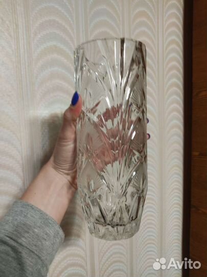 Хрустальная конфетница /ваза