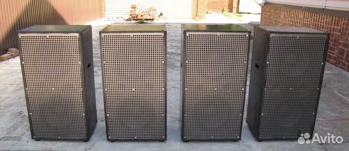 Сабвуферы F.Audio 4000W 2шт Pro Нч Колонки F12