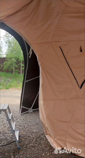 Шатер геокупол для глэмпинга