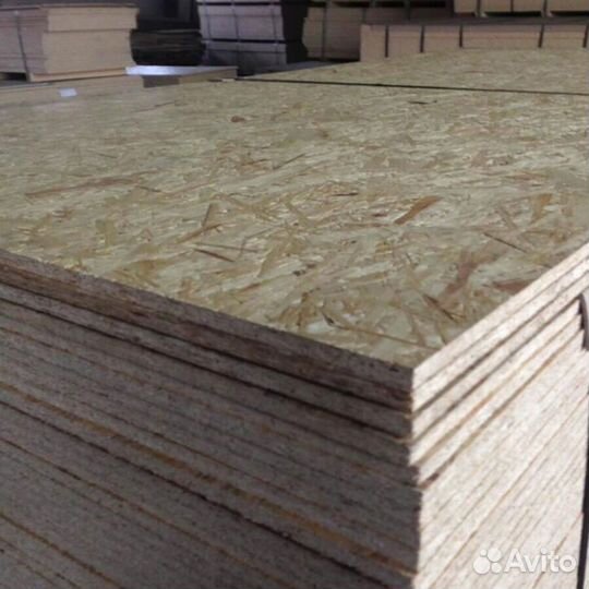 Осб (osb осп-3) 9 мм плита калевала, кроношпан