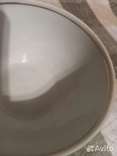 Молочники чашки блюдца ручная роспись кобальт