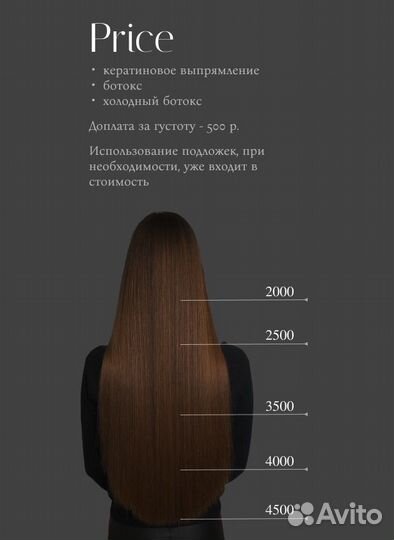 Кератиновое выпрямление