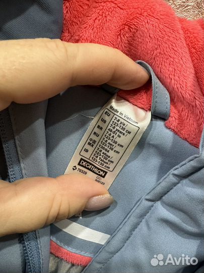 Зимняя куртка для девочки quechua 128