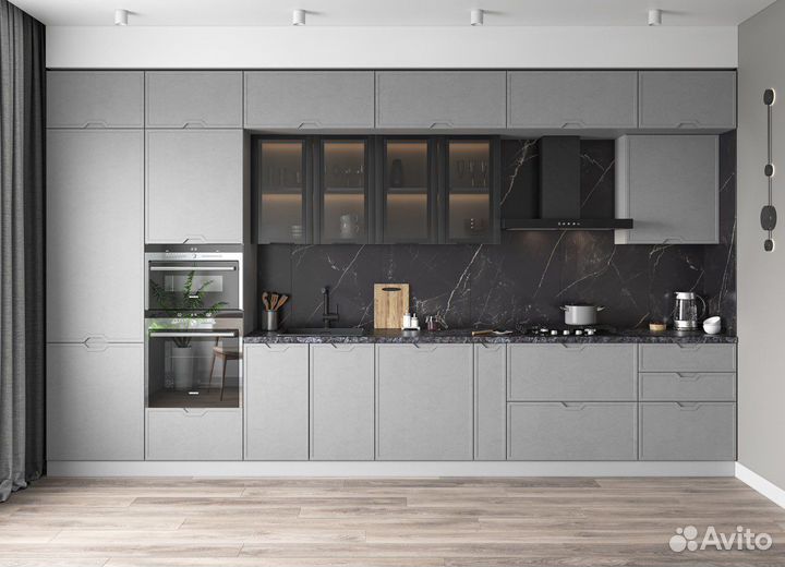 Кухня на заказ в стиле арка