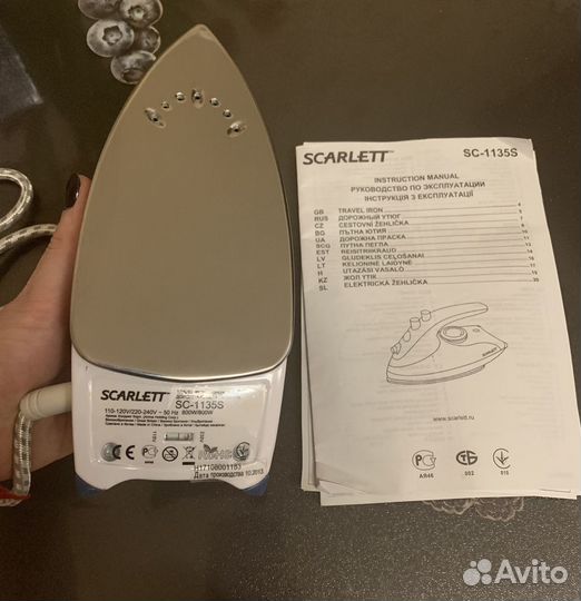 Утюг Scarlett SC - 1135S