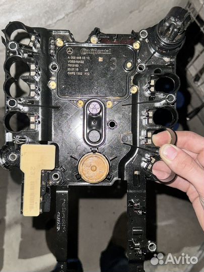 Плата на коробку на мерсдес 221