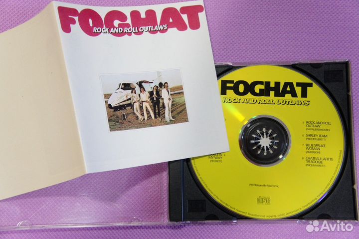 Foghat – Rock And Roll Outlaws -1974- CD