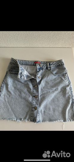 Джинсовая юбка