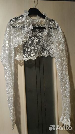 Свадебное платье 48 50 бу