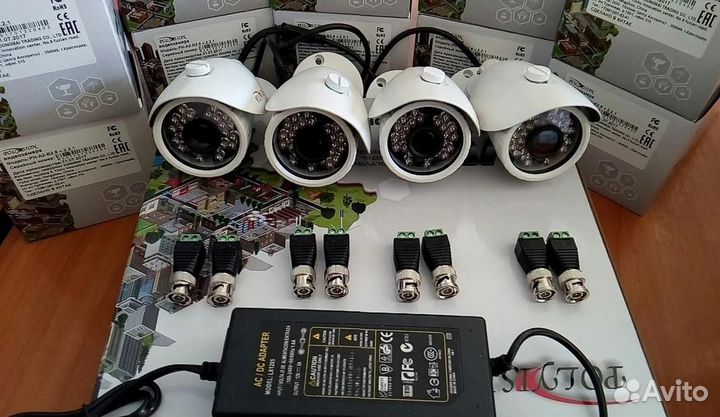 Комплект видеонаблюдения
