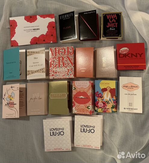 Пробники(семплы) ароматов, разные