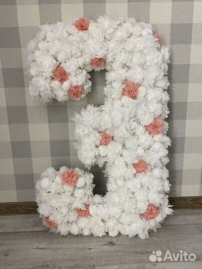 Объемная цифра 3