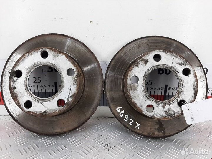 Диск тормозной задний для Volkswagen Passat 5