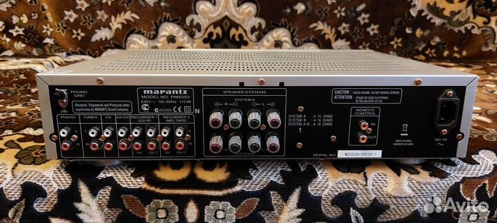 Marantz CD5004, Marantz PM5003, Warfedale VR-300