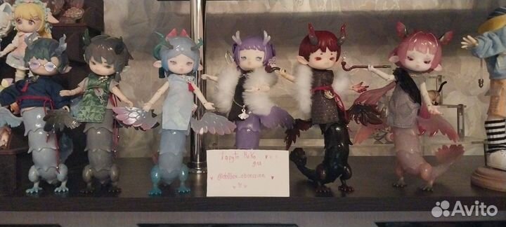 Драконы Penny's box bjd куклы