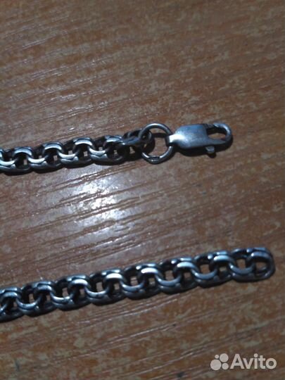 Цепочка высота 58 см серебро СССР