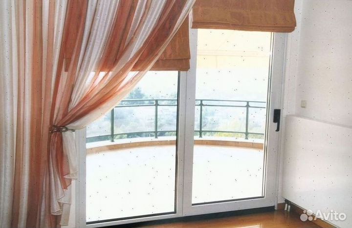 Балконный блок и балконная дверь пвхне б/у